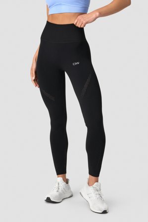 ICANIWILL - Force Warpknit Tights Wmn Black- Training Strumpfhose - Damen - ICIW