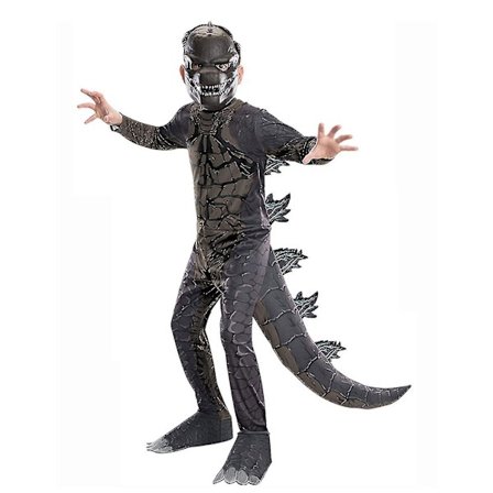 Godzilla Kids Cosplay Kostyme Sett