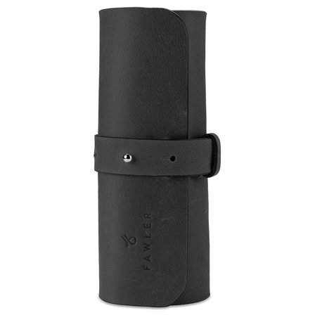 Fekete bőr kábelszervező for Men