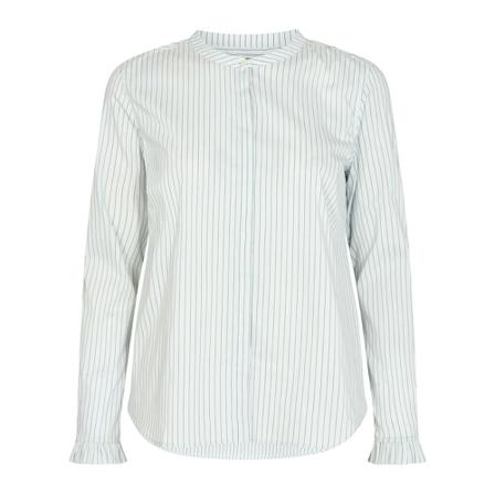 MOS Mosh Mattie Slim Stripe Shirt , Wit , Dames , Maat: XS