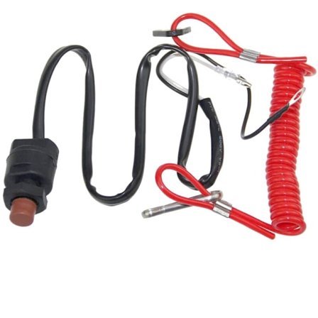 Nødslukningskontakt til påhængsmotor, til Tohatsu sikkerhedsnødsstopkontakt snorbeskyttelse