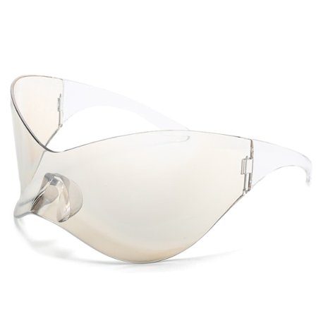 Stora Ram Solglasögon Ramlösa Cykelglasögon För Dam Herr