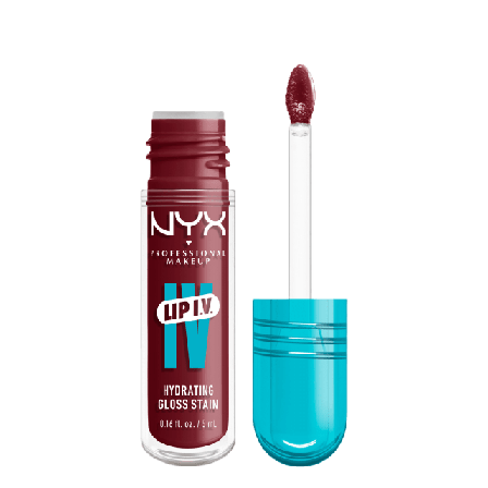 NYX Professional Makeup Lip I.V. Läppglans Unisex Röd 5 ML