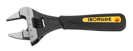 Ironside 100420 Skiftenøgle ekstra tynd Greb længde: 34 mm, Håndværktøj