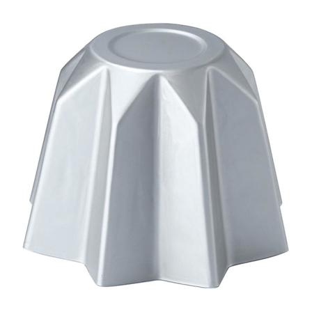 Anodiseret aluminium Dekorativ form Kage Brød Pandoro Jelly Muffin Køkken Bageværktøj B silver