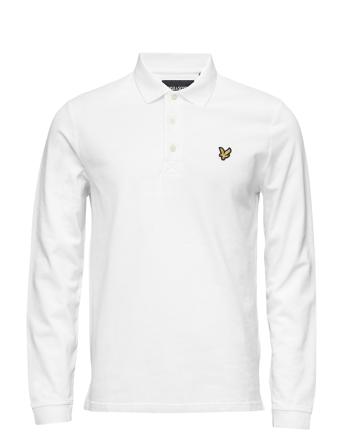 Ls Polo Shirt White Lyle & Scott