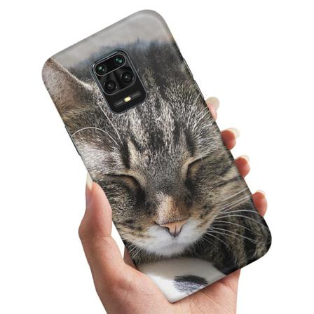 Xiaomi Redmi Note 9 Pro - Skal / Mobilskal Sovande Katt