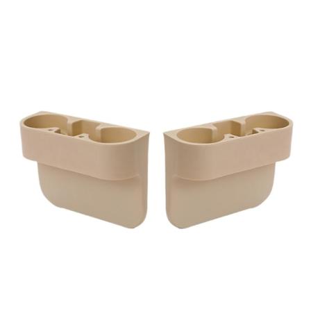 Bilkoppholder Autosete Gap Vannkopp Drikkeflaske Telefonnøkler Organisering Oppbevaringsholder Stativ Biltilbehør Bilstyling - Drikkeholdere 2pcs 