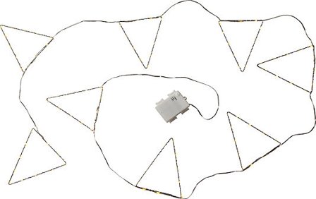 STAR TRADING Lyslenke Penny Vimpel med batteri 2,4m