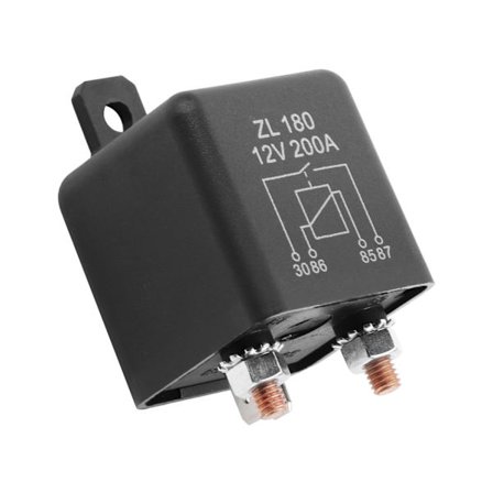 Ny 12V 200A Heavy Duty Split Charge ON OFF Switch Relæ til Bil Auto Båd