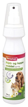 Beaphar Bio Flått- og Loppemiddel Spray - 125ml