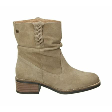 Mtng Laarzen , Beige , Dames , Maat: 38 EU Enkellaarsjes