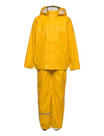 Pu Rain W. Susp. Recycled Outerwear Rainwear Rainwear Sets Gul Mikk-Line