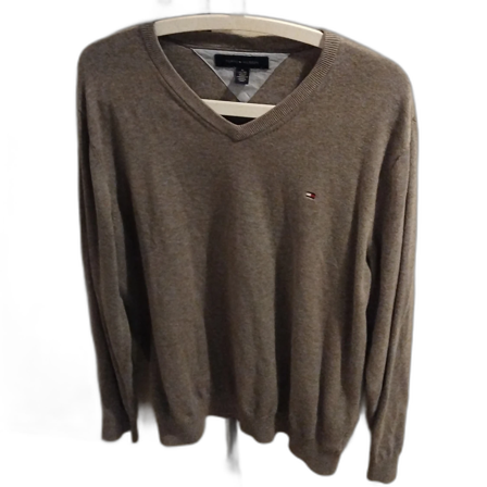 Beige tröja från Tommy Hilfiger