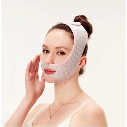 Beauty Face Sculpting Sleep Mask, Gjenbrukbare V Line Formende Ansiktsmasker, Dobbelthake Reduserer, Hake opp Maske Ansiktsløftebelte Ansikt