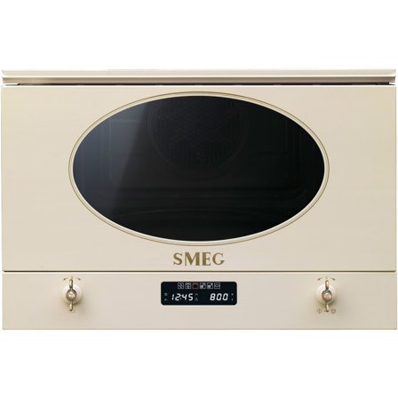 Smeg MP822PO integreret mikroovn, creme | KitchenOne