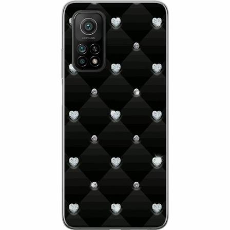 Xiaomi Mi 10t 5g Mjukt Skal - Bling Heart