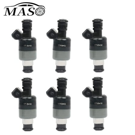 6 kpl polttoainesuuttimet 17109450, 5235136 Chevrolet Buick Pontiac Oldsmobile V6:lle ja Daewoo Lanos S Sedan 4-ovinen 1.5L 1.6L