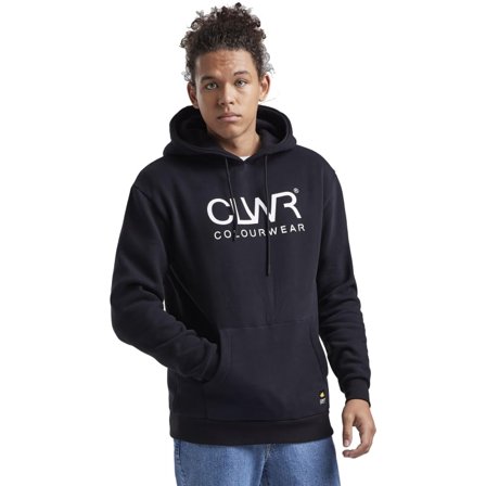 ColourWear Men's Hoodie Men long-sleeved sweaters Black S