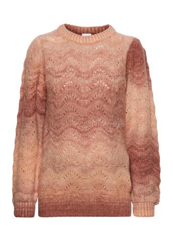 Mllinia L/S Knit Top Brown Mamalicious