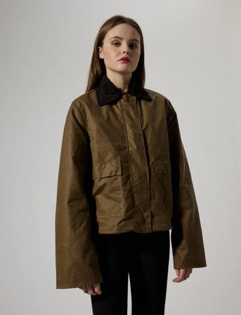 Brixtol Textiles Sissel Wax - Brown - S