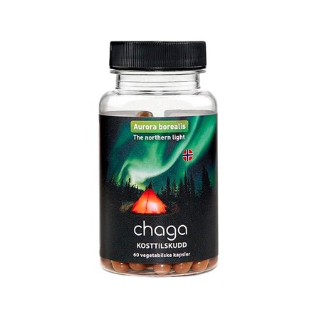 Bioform Chaga 60 kaps., Helse & Madvarer, Kosttilskud, Øvrige Kosttilskud