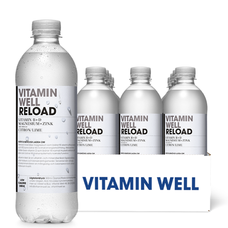 12 x Vitamin Well Vitamin juoma 500ml