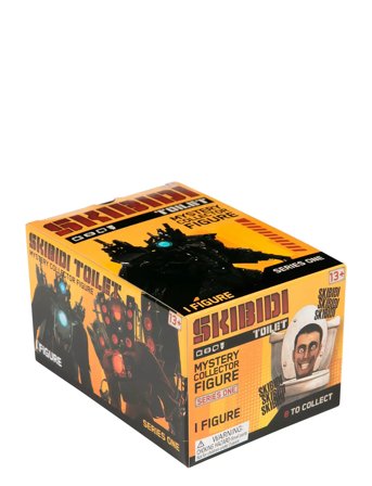 Skibidi Toilet Mystery Figure Collector Series Ass Cdu Patterned Skibdi Toilet