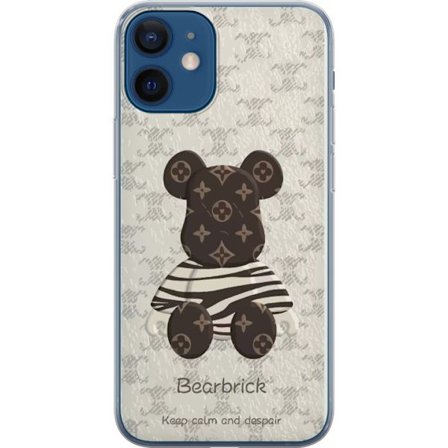 Yhteensopiva Puhelinkuori Apple iPhone 12 mini Bearbrick Design Leikkikuvan Keräilijä