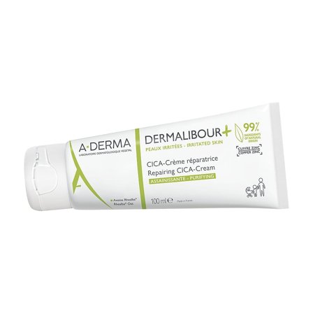 A-DERMA Dermalibour+ Repairing CICA -Cream 100 ml, Skincare, Amning & Flaske, Brystcreme