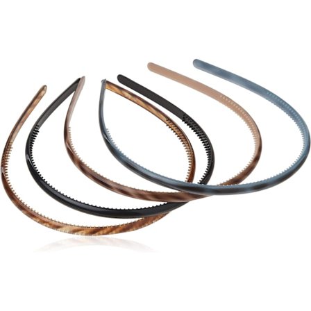 Smal smala plastdiadem i olika färger, 4-pack