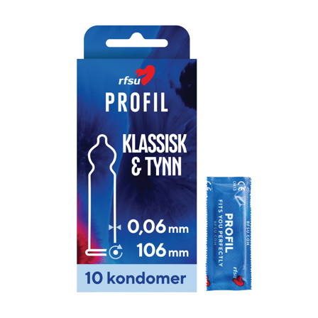 Rfsu Profil Kondom, 10 stk.