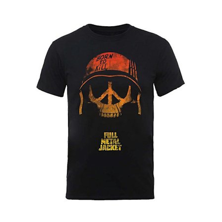 T-shirt med jacka i hel metall