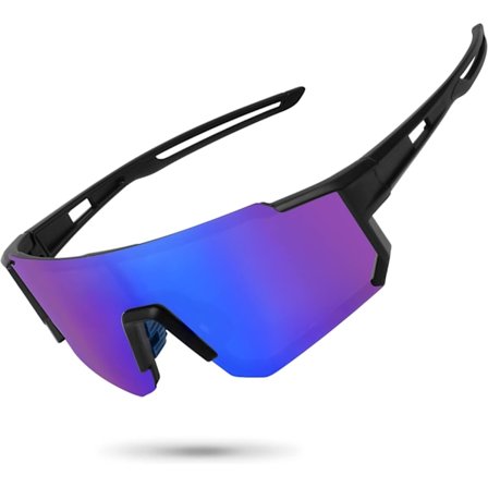 Polariserede sportsolbriller til mænd og kvinder, solbriller til kørsel, fiskeri, cykling og mountainbike, UV400-beskyttelse