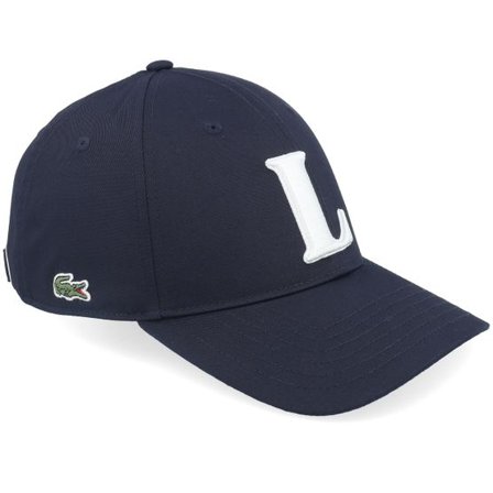 Lacoste - Blå adjustable Keps - L Blue Marine/White Adjustable @ Hatstore