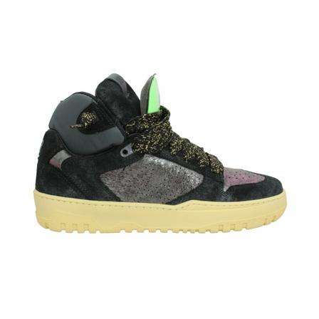 P448, Sneakers Zwart, Dames, Maat:37 EU