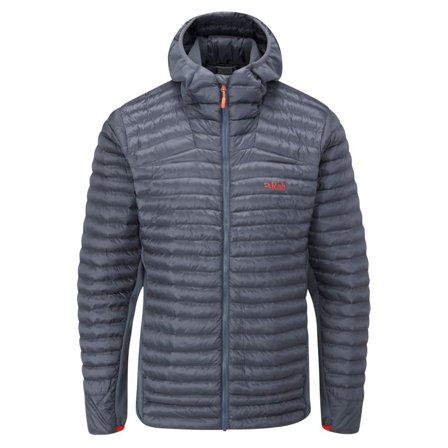 Rab Men's Cirrus Flex 2.0 Hoody Men middle-layer synthetic jackets Grey LARGE