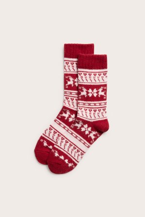 Kappahl | Ciepłe skarpetki | Czerwony
