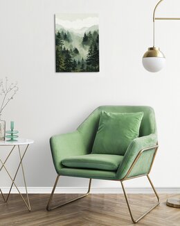 Paint by numbers Nebelwald