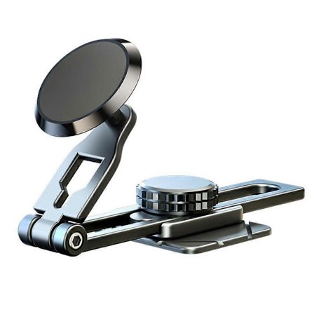 Auton puhelinteline, yhteensopiva MagSafe-autotelineen kanssa, magneettinen, kokoontaitettava, piilotettava, handsfree