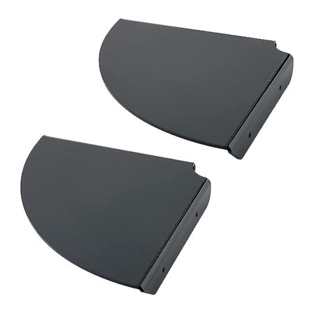 2 stk. Akryl vægmonterede flydende hjørnehylder Kvartals brusehylde Hængende hjørnehylder Væg D