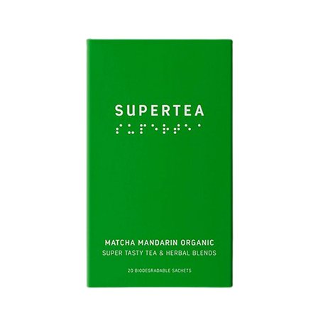 Teministeriet Supertea Organic Matcha Mandarin, Helse & Madvarer, Te, Øvrig Te