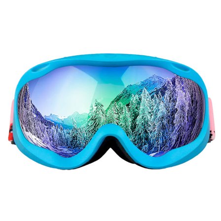 Dobbeltlags antidug store sfæriske skibriller til voksne mænd og kvinder