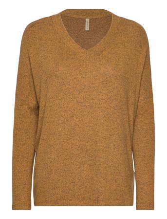 Sc-Biara Pullover Beige Soyaconcept*Betinget Tilbud