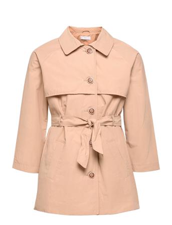 Trench Skaljakke Outdoorjakke Beige Mango