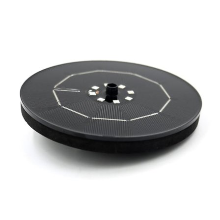 Solcellefontæne Vandfontæne med batteri 16 cm