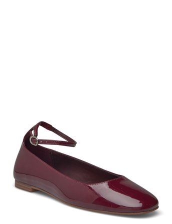 Mango | Patent Leather-Effect Ballet Flats | 36