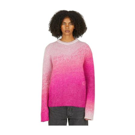 Erl, Round-neck Knitwear Roze, Dames, Maat:L