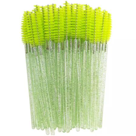 10-pack Ögonfransborstar, Fransborste, Mascaraborste Grön