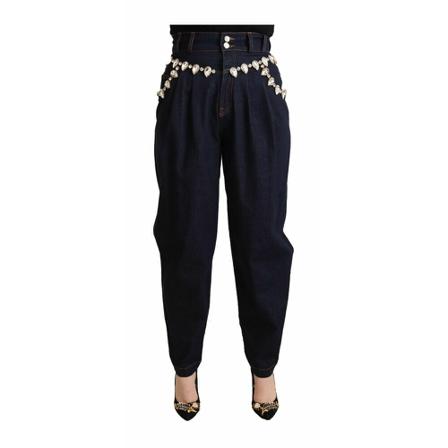 Dolce & Gabbana Straight Jeans Blå, Dame